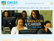 Tablet Screenshot of oaces.net